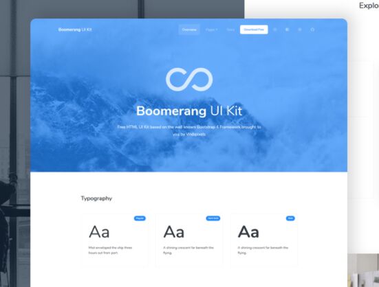 Boomerang UI Kit